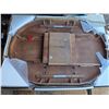 Image 2 : Dark cherry wood table top-* no base *- 51"W by 72"L- not in a box