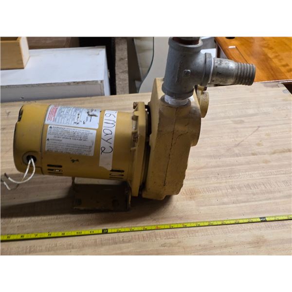 Monarch type A water pump- untested-1/3 HP