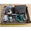 Image 1 : Box of misc tools/hardware, drill bits, nails