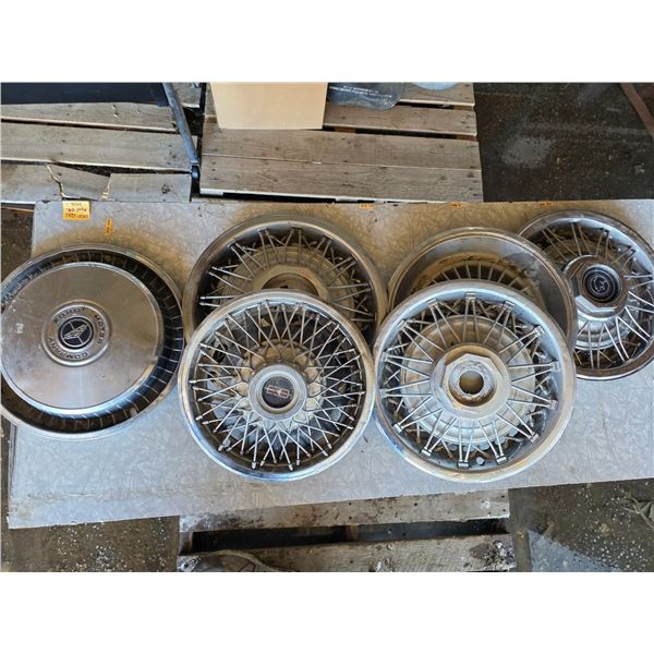 Various hub caps