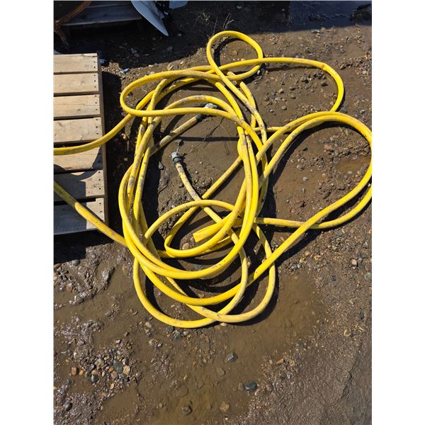 Yellow hose