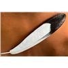 Image 1 : LIFE-SIZE BALD EAGLE FEATHER BRONZE SCULPTURE