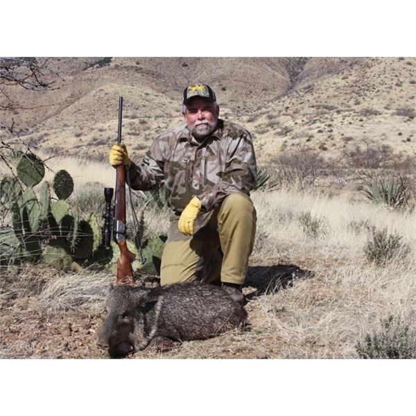 ARIZONA RIFLE JAVELINA HUNT — 2 HUNTERS, 4 DAYS