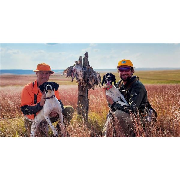 MONTANA, UPLAND BIRD HUNT— 2 HUNTERS, 2 DAYS