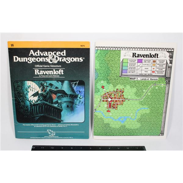 1983 AD&D RAVENLOFT OFFICIAL GAME ADVENTURE