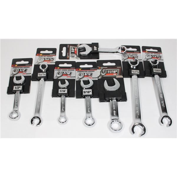 *UNCLAIMED LOT OF SAE FLARE NUT WRENCHES AND