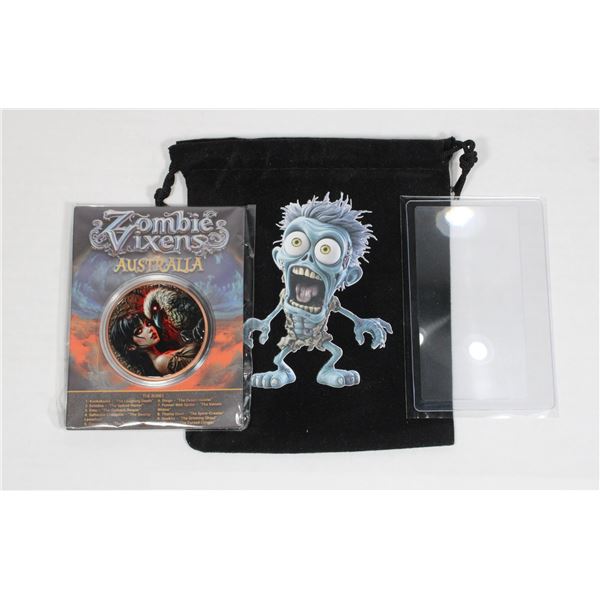 THE LAUGHING DEATH ZOMBIE VIXENS 33 GRAMS PURE