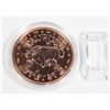 Image 1 : 1-OZ TAURUS ZODIAC COPPER ROUND COMES IN