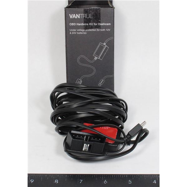 VAN TRUE OBD HARD WIRE KIT FOR DASHCAM