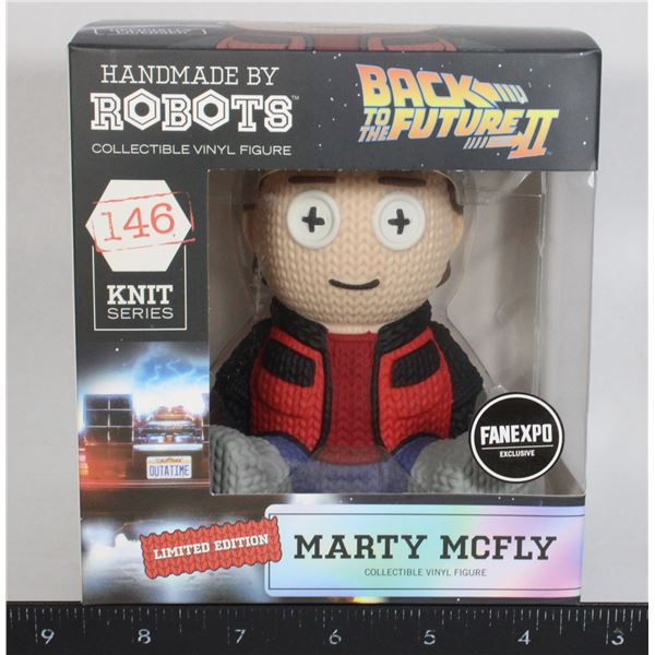 *UNCLAIMED MARTY MCFLY COLLECTABLE VINYL FIGURE