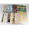 Image 1 : LARGE BUNDLE OF VINTAGE GIFT WRAPPING PAPER