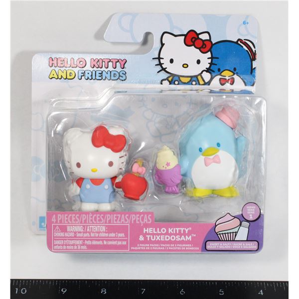 NEW HELLO KITTY AND FRIENDS 4PC SET