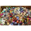 Image 1 : #42 LARGE BOX OF JEWELRY FOR CRAFTING