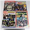Image 1 : BUNDLE OF 5 VINTAGE ROCK/METAL MAGAZINES