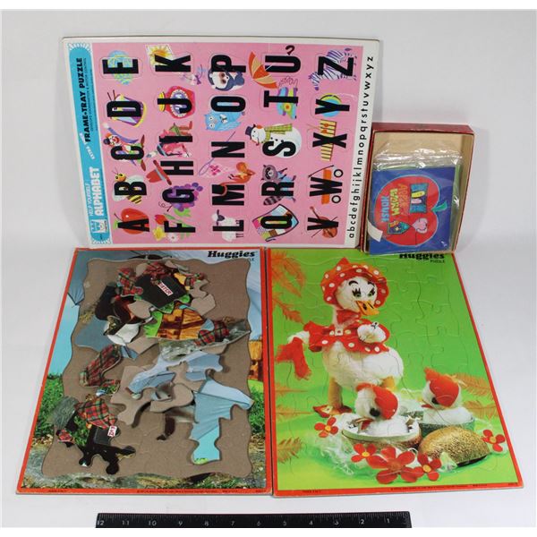 BUNDLE OF VINTAGE YOUTH BOARD PUZZLES