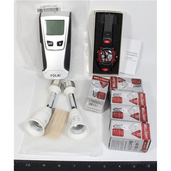 LOT OF MISC. SMALL ELECTRONIC ACCESSORIES