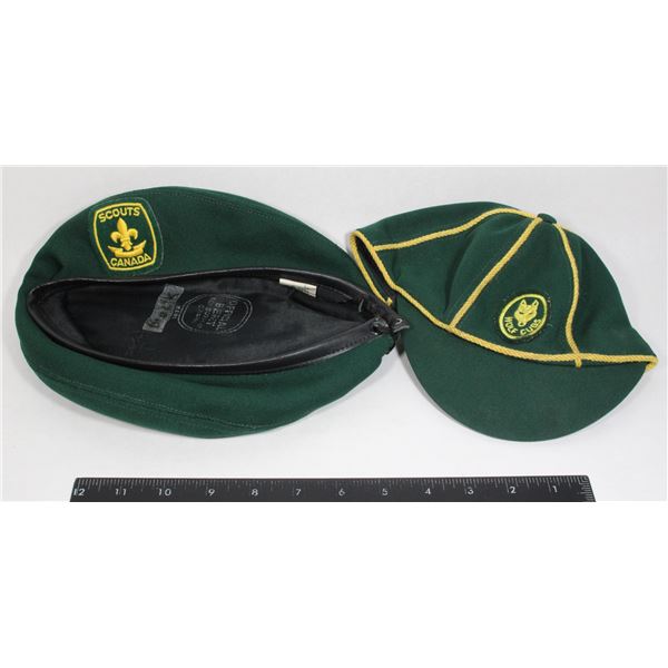 WOLF CUB HAT & SCOUT BARET