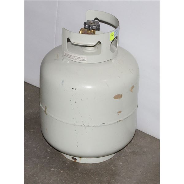 PROPANE TANK, NOT VERY FULL