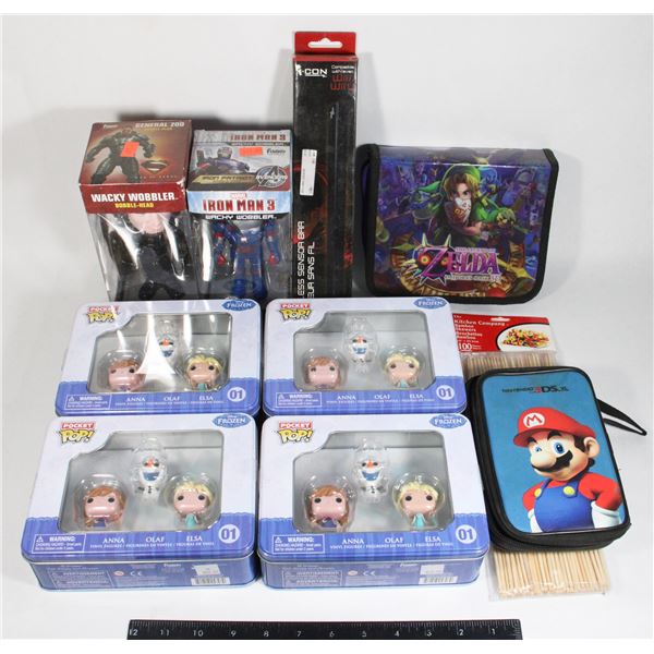 BOX OF COLLECTIBLES AND OTHER ITEMS INCLUDING