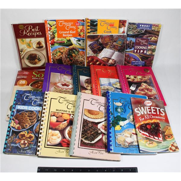 LOT OF VINTAGE COOKBOOKS