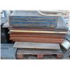 Image 1 : PALLET OF TABLE TOPS, CONDITION VARIES FROM POOR