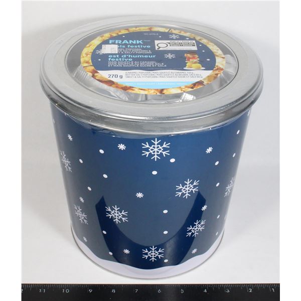 FRANK CARAMEL POPCORN, BUTTER SALT POPCORN,