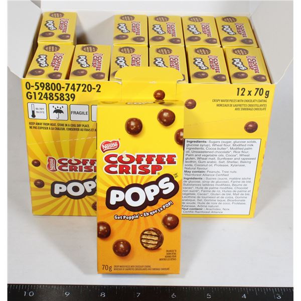COFFEE CRISP POPS (12 X 70G)