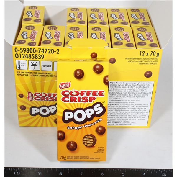 COFFEE CRISP POPS (12 X 70G)