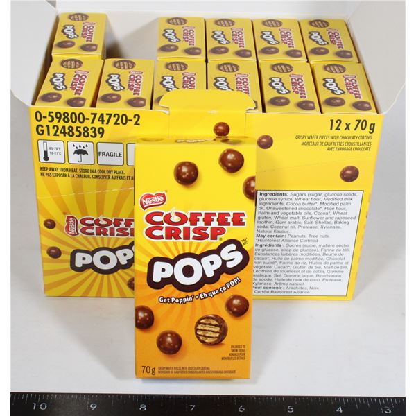 COFFEE CRISP POPS (12 X 70G)