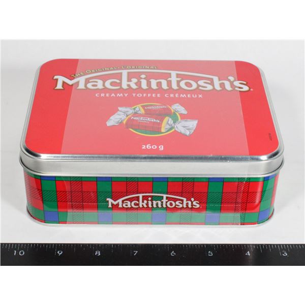 MACKINTOSH'S CREAMY TOFFEE 260G TIN