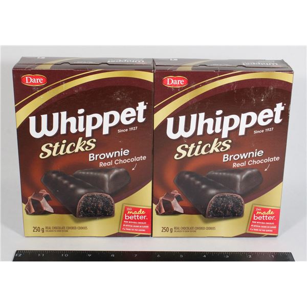 WHIPPET STICKS BROWNIE COOKIES (2 X 250G)