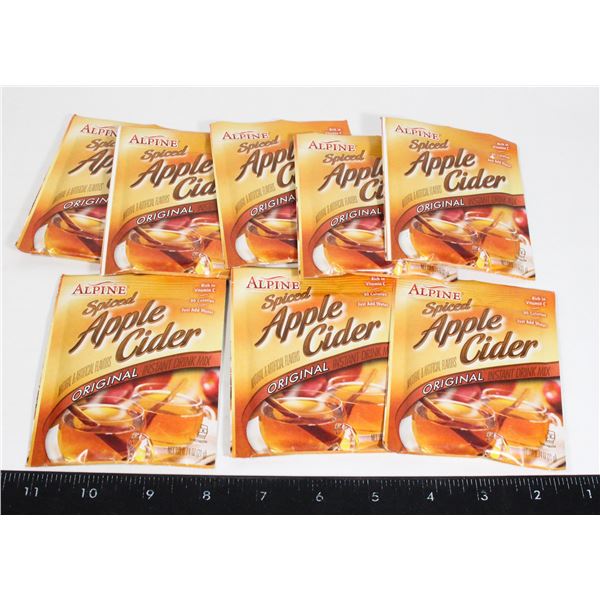 BUNDLE OF ALPINE SPICED APPLE CIDER PACKETS 8X21G