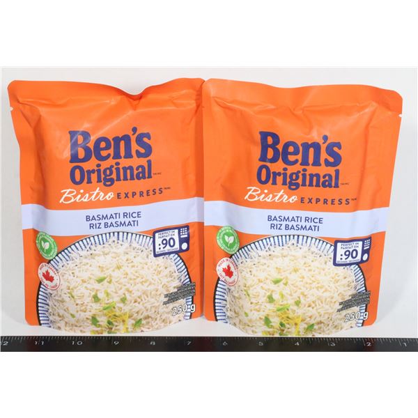 TWO BEN'S ORIGINAL RICE. BASMATI RICE FLAVOUR