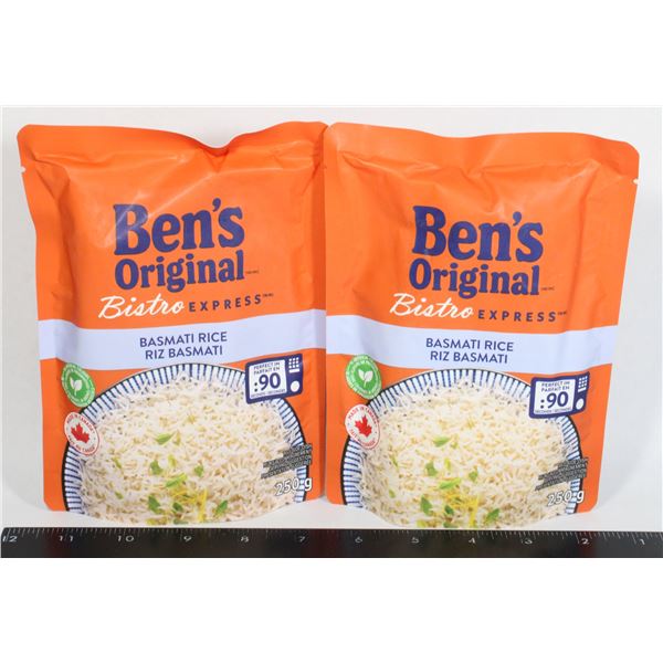 TWO BEN'S ORIGINAL RICE. BASMATI RICE FLAVOUR