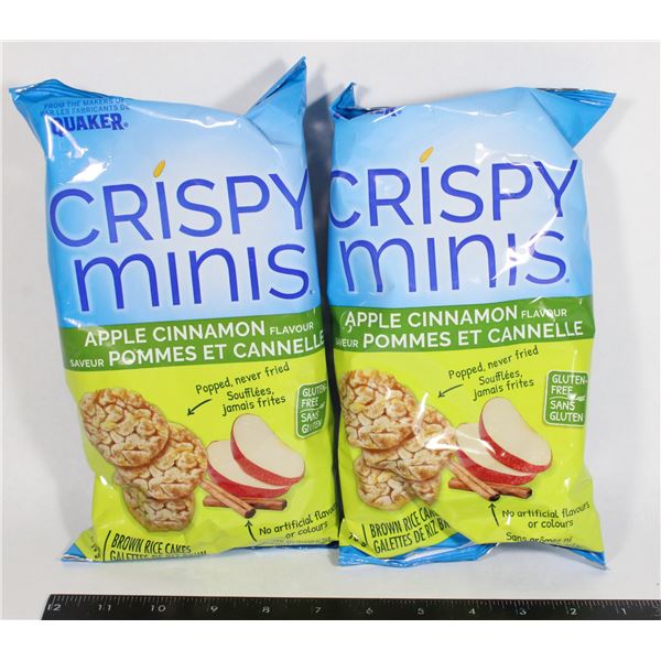 CRISPY MINIS APPLE CINNAMON (2 X 90G)