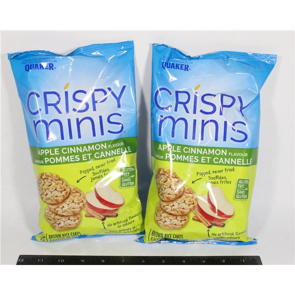 CRISPY MINIS APPLE CINNAMON (2 X 90G)