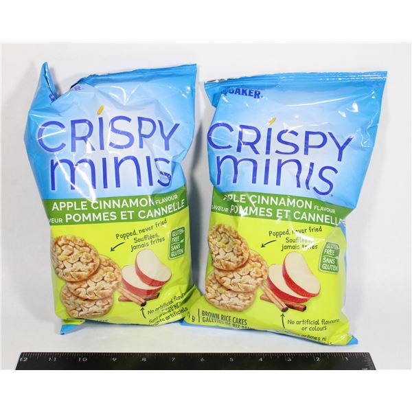 CRISPY MINIS APPLE CINNAMON (2 X 90G)