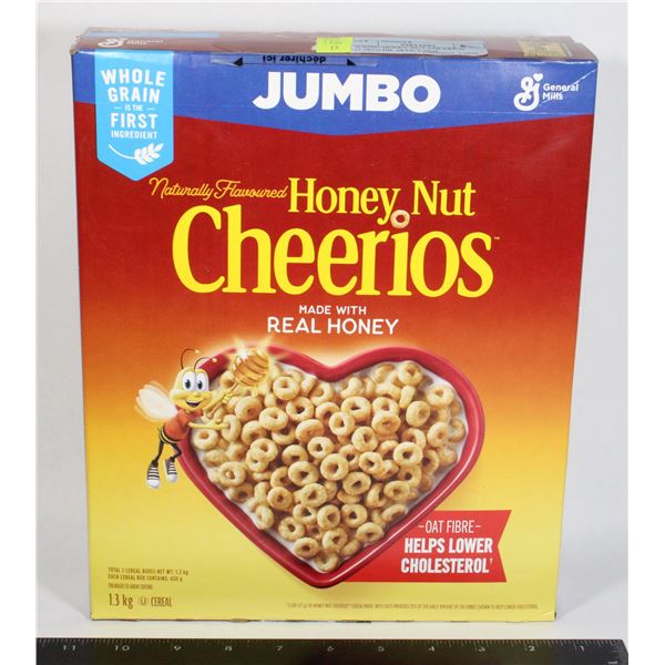 JUMBO HONEY NUT CHEERIOS (1.3KG) BB: 08/OCT/2026