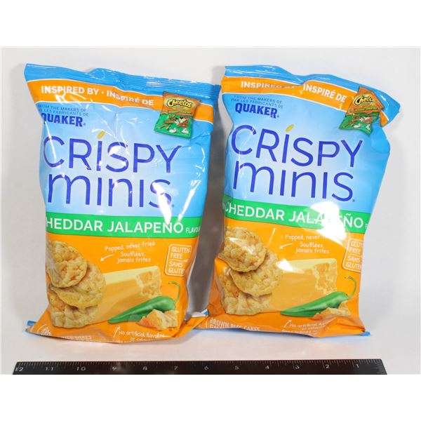 CRISPY MINIS CHEDDAR JALAPENO 2 X 90G