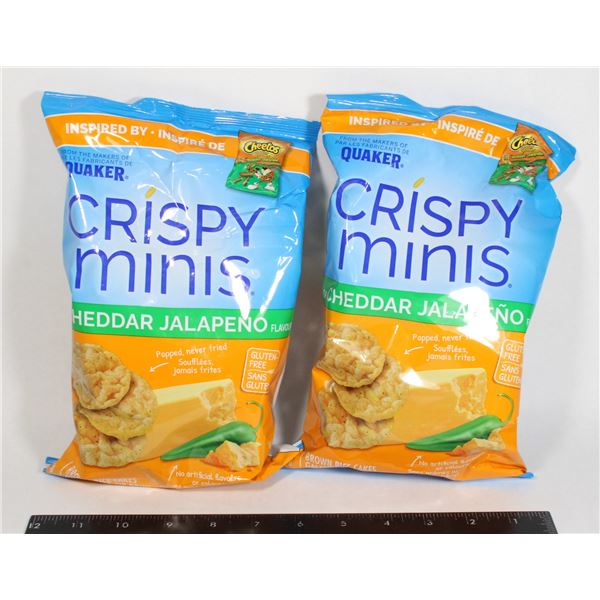 CRISPY MINIS CHEDDAR JALAPENO 2 X 90G