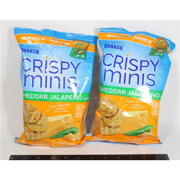CRISPY MINIS JALAPENO CHEDDAR 2 X 90G