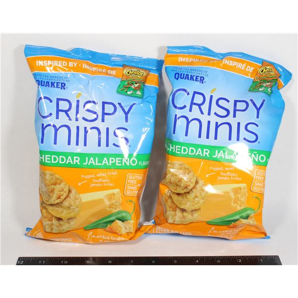 CRISPY MINIS CHEDDAR JALAPENO 2 X 90G