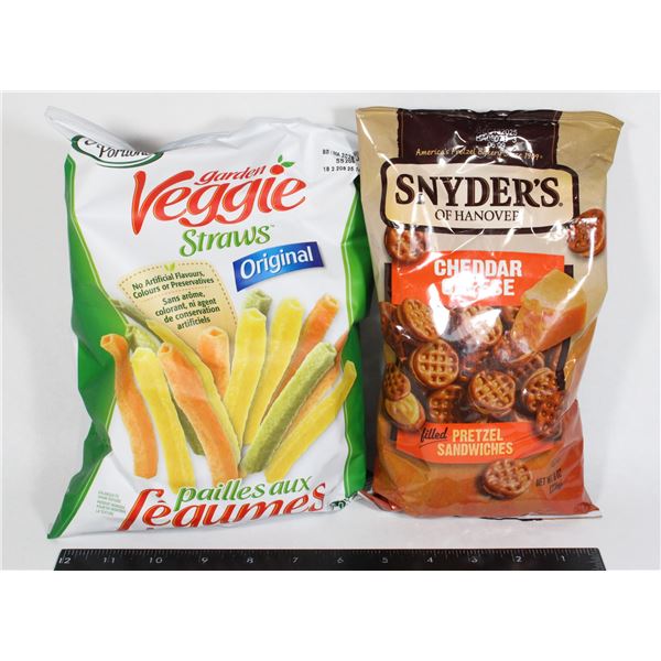 GARDEN VEGGIE STRAWS ORIGINAL / SNYDERS PRETZELS