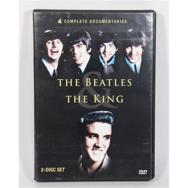 4 DOCUMENTARY DVD SET, THE BEATLES AND THE KING