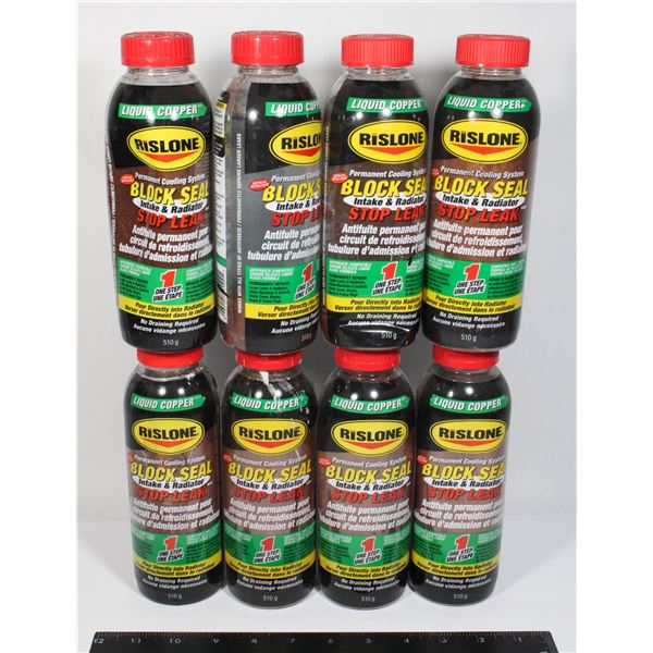 BOX OF RISLONE LIQUID COPPER BLOCK SEAL 510G