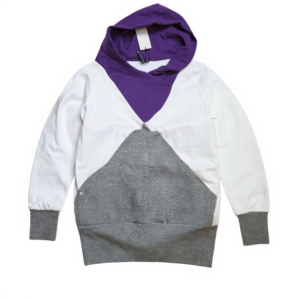 #65 NWT RAGWEAR PURPLE GREY HOODIE MEDIUM