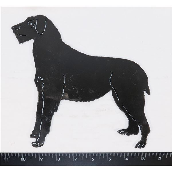 HAND CRAFTED METAL DOG DECORATION