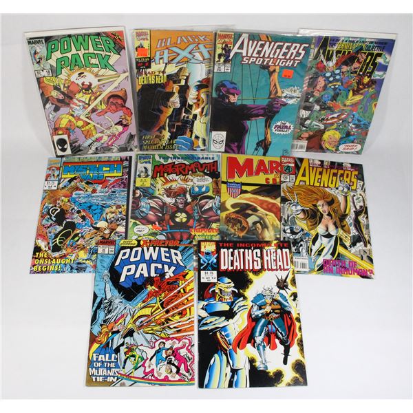 10 MARVEL COMICS,  AVENGERS