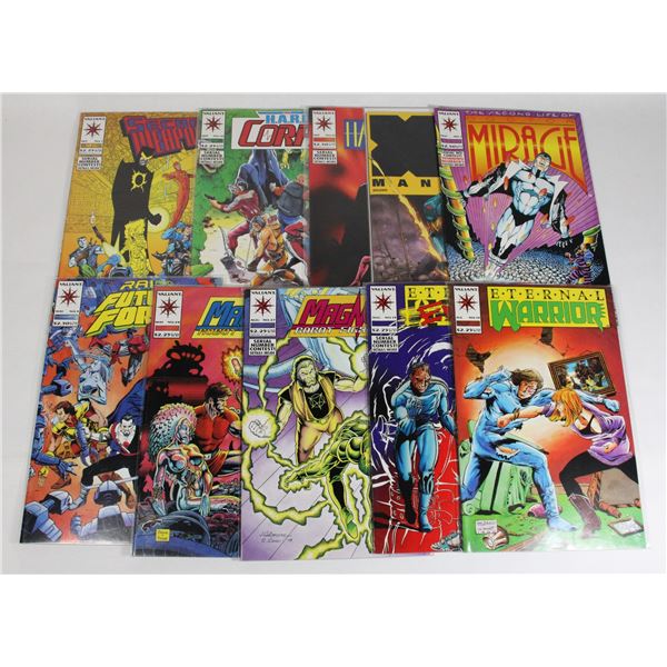 10 VALIANT COMICS, MAN WAR