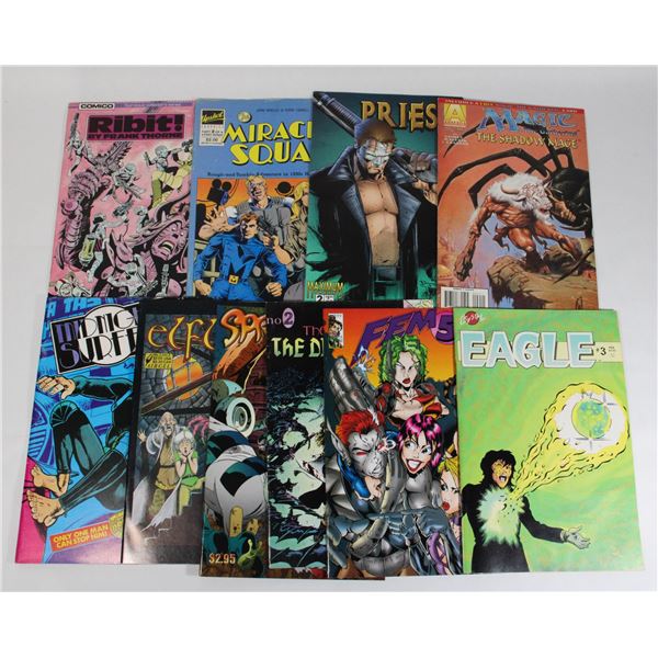 10 ASSORTED COMICS, PRIEST